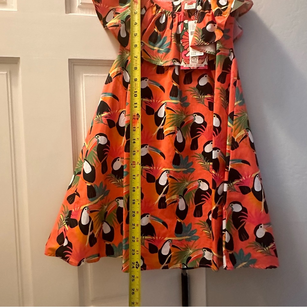 Farm Rio Toucan Dress Size 4T- Mommy Wrap Dress Available - Picture 9 of 16